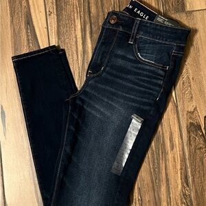American Eagle Outfitters Dark Blue Jeggings